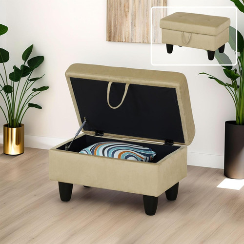 Beige flannel living - living, room