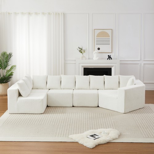 151 shaped deep seat - 151.6", l-shaped