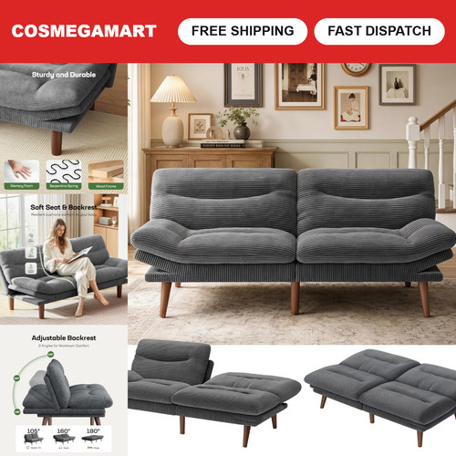 Convertible futon sofa bed - convertible,