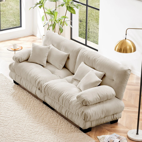 Modern seat curved sectional - 2-seat,