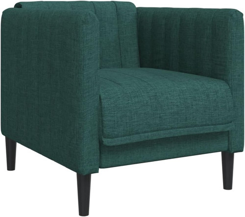 Sofa chair dark green fabric - dark,