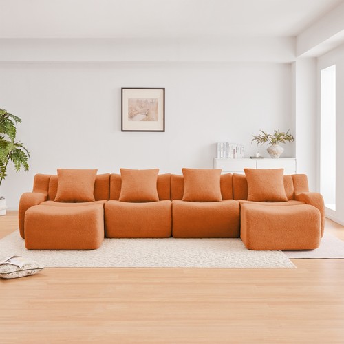 Ergonomic teddy fabric seat - teddy, 2-seat