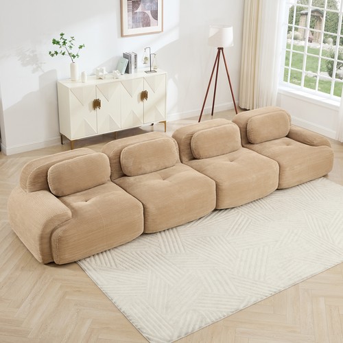 Seat sofa soft corduroy - sofa,