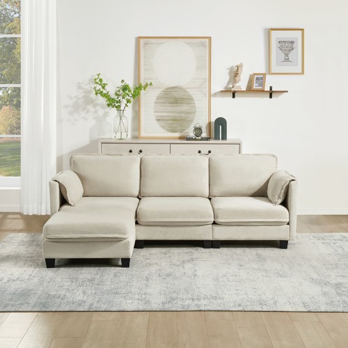Inch shaped sofa - 93-inch,