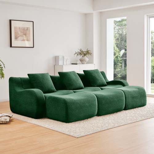 Three seat boneless - boneless, sofa