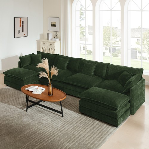 Comfort shaped couch with - comfort, u