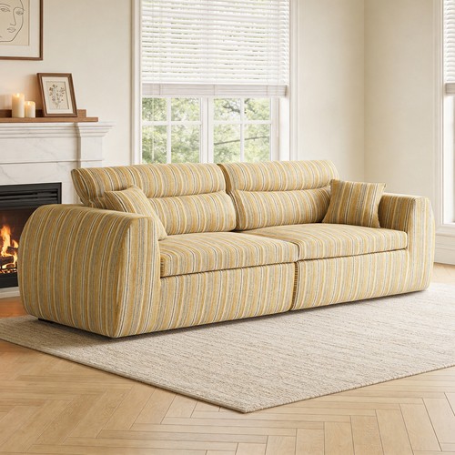 Woven chenille striped - woven,