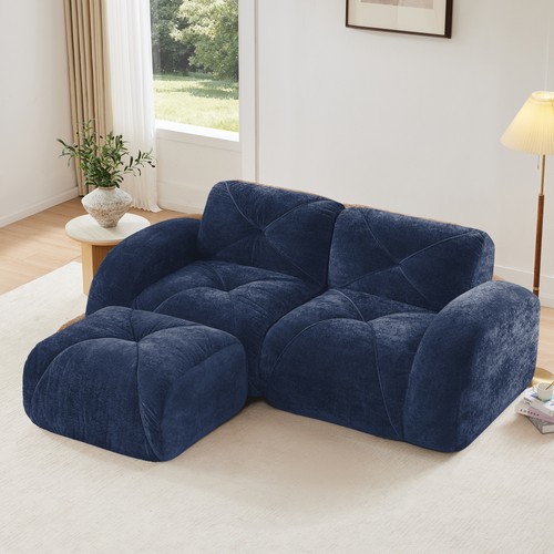 Shaped boneless sofa soft - l-shaped,