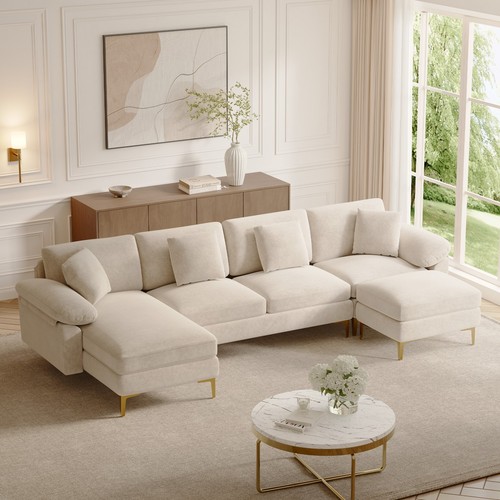 114 velvet shaped - velvet, sectional