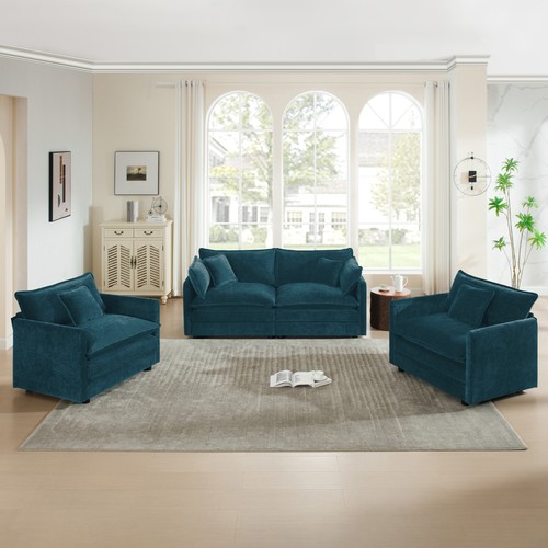 Piece sofa set with arm - 3,