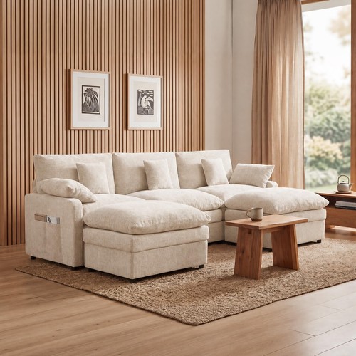 108 oversized cloud sectional - cloud,