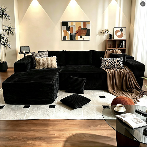 Modular l shaped - 96", l‑shaped