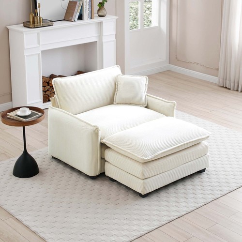 Single deep seat sofa - seat,