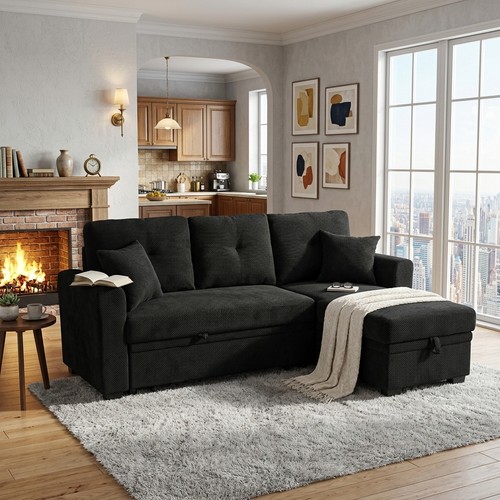 Sleeper sofa sectional with - sleeper,