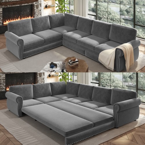 118 shaped sofa bed - 118",