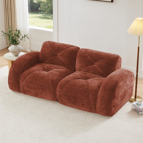 Seater tufted sofa - sofa, couches