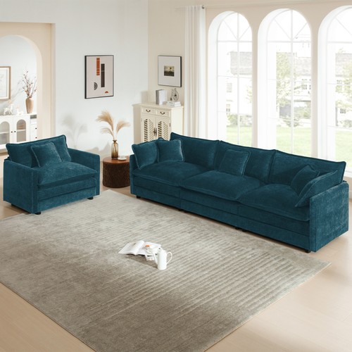 Piece upholstered sofa - upholstered,