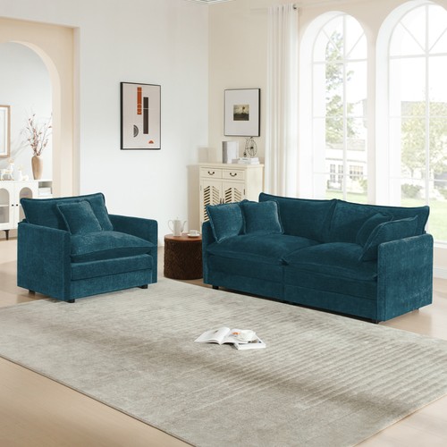 Seater loveseat and chair - seater,