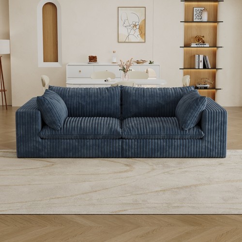 Blue seat modular fabric - blue,