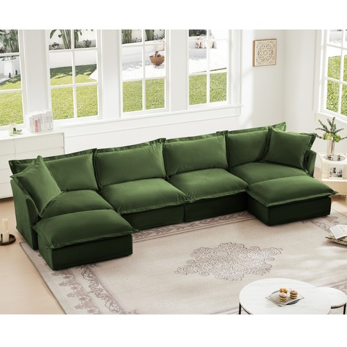 Shape sectional sofa - u-shape,