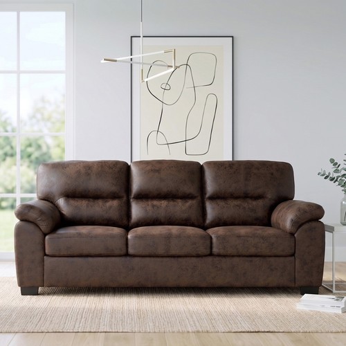 Foil fabric sofa with - 81",