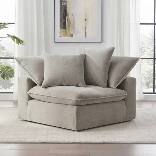 Sereen fabric corner chair - sereen,