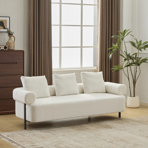 Modern seater beige - 3-seater,