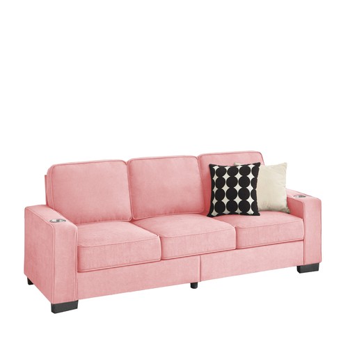 Snowfleece fabric sofa - snowfleece,