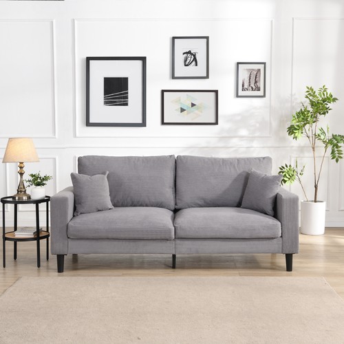 Modern sofa soft corduroy - soft,