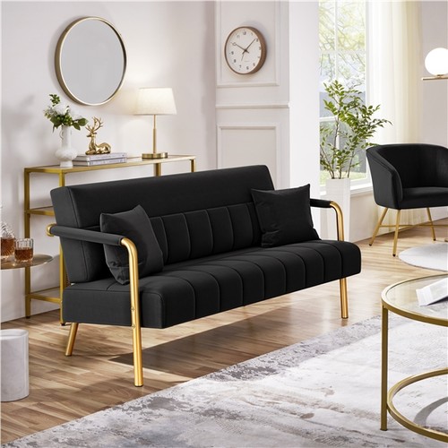 Upholstered modern sofa couch - upholstered,