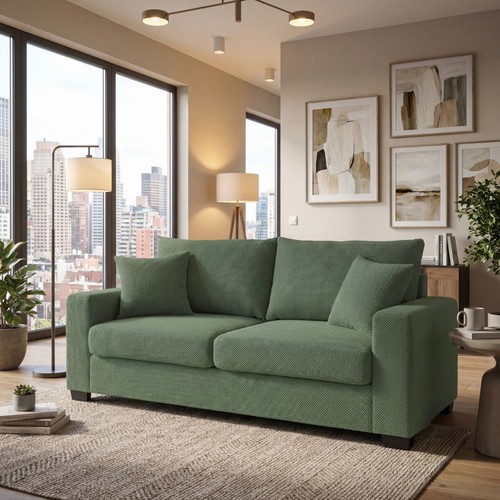 Inch two seater sofa with - 69-inch,